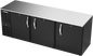 Beverage-Air BB94HC-B 94" Solid Door Back Bar Cooler