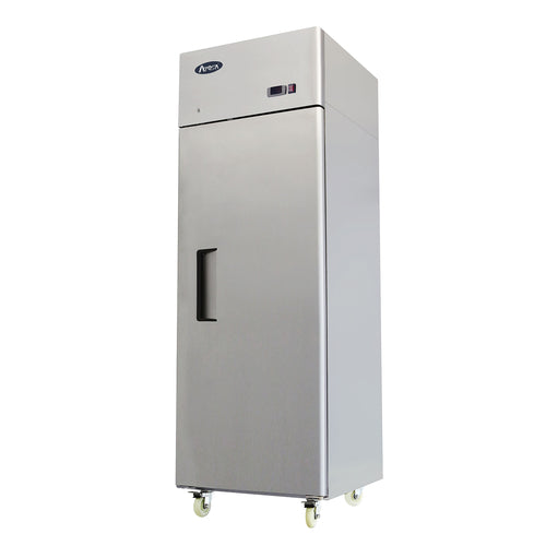 Atosa MBF8004GR 28 3/4" 1 Section Solid Door Reach-In Refrigerator