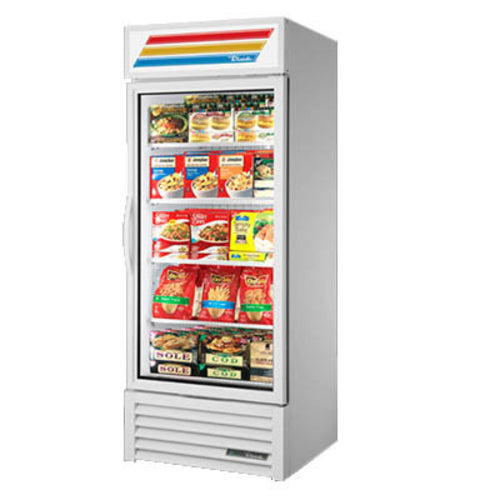 True GDM-26F-HC~TSL01 30" 1 Section Freezer Merchandiser