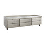 Utility Refrigerator LHR-102T-6D 102" Chef Base