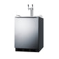 Summit SBC58BLBIADAWKDTWIN 23 5/8" Wine Dispenser
