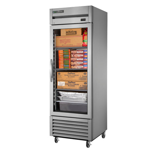 True T-23FG-FLX-HC~FGD01 27" 1 Section Reach-In Refrigerator Freezer