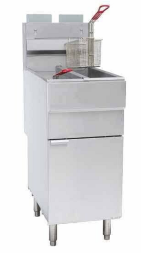 Entree EF2+2R 18" Gas Floor Fryer