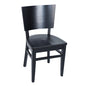 BFM Seating ZWC304BL-BL 17 1/4" Dining Chair