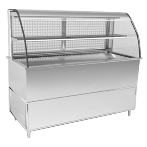 RPI VIAS4-20-R-CV-SC-INS 57 1/8" Refrigerated Display Case
