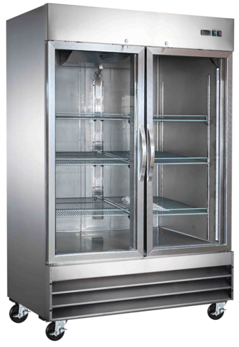 Entree ERB2X-G-SI 54" Solid Door Reach-In Refrigerator