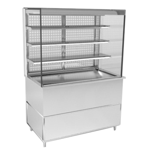 RPI VIAS3-34-R-SQ-SC-INS 44 1/4" Refrigerated Display Case