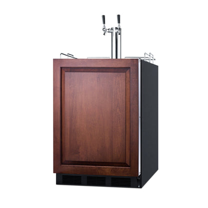 Summit SBC58BLBIADAIFWKDTWIN 23 5/8" Wine Dispenser