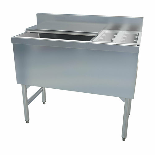 LaCrosse SD42-30CTL+10 42" Underbar Ice Bin / Cocktail Station
