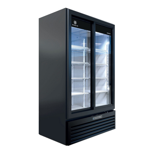 Beverage-Air MT49-1-SDB 47 1/8" 2 Section Refrigerated Merchandiser