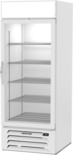 Beverage-Air MMR27HC-1-W 30" 1 Section Refrigerated Merchandiser