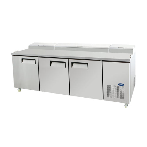 Atosa MPF8203GR 93" 3 Doors Pizza Prep Table