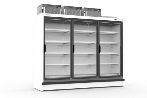 Infrico IAG-MN3PBTUL1 95" Solid Door Pass-Thru Freezer
