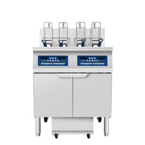 Atosa AEFF-50-2B 34" (2) 50 lb Electric Fryer Battery