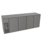 Glastender C2FB92 92" Solid Door Back Bar Cooler