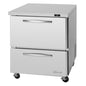Turbo Air PUR-28-D2-N 27 1/2" Undercounter Refrigerator