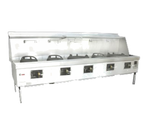 Town M-5-STD 138" Gas Wok Range