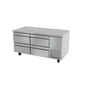 Fagor SUR-67-D4 67 1/4" Solid Door Undercounter Refrigerator