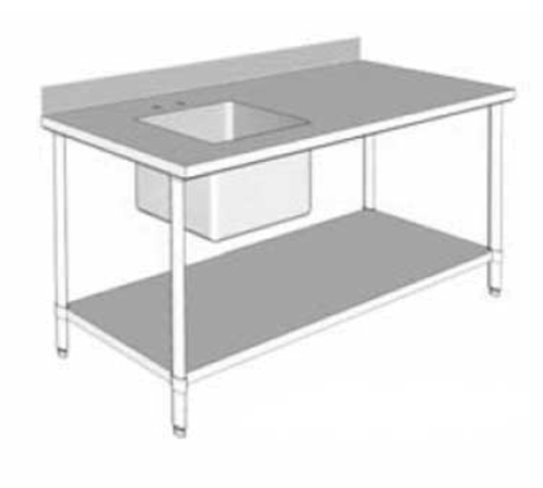 GSW WT-PS3060L 60" Work Table