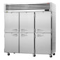Turbo Air PRO-77-6R-N 77 3/4" 3 Section Solid Door Reach-In Refrigerator