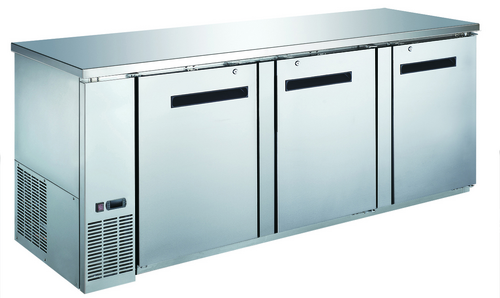 Entree EBB90-27SX 90 3/8" Solid Door Back Bar Cooler