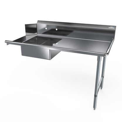 NBR SDT-72R 72" Dishtable
