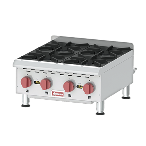 Omcan 43734 24" Gas Countertop Hot Plate