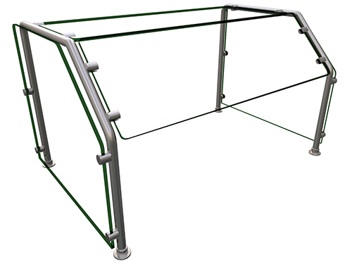 Hatco ES29-36 36" Sneeze Guard