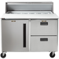 Traulsen CLPT-4818-DW-LD 48 1/2" 18 Pan Mega Top Sandwich / Salad Prep Table