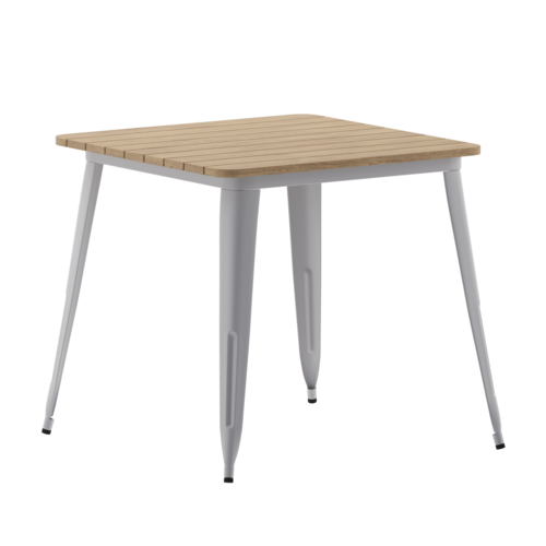 Flash Furniture JJ-T14619-80-BRSL-GG 31 1/2" Patio Table