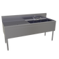 Glastender TSB-66R-S 66" Underbar Sink