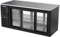 Beverage-Air BB72HC-F-GS-PT-B 72" Glass Door Back Bar Cooler