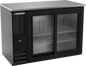 Beverage-Air BBN48HC-GS-B 48" Glass Door Back Bar Cooler