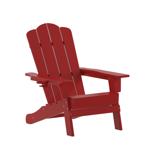 Flash Furniture LE-HMP-1044-10-RD-GG 17" Patio Lounge Seating