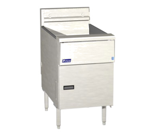 Pitco SE18 19 5/8" 90 lb Electric Floor Fryer