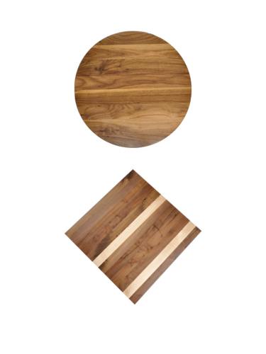 Original Wood Seating TWA3696 WALNUT-MIXED 36" Table Top