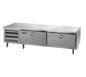 Utility Refrigerator LHF-84T-2D-EM 102" Chef Base