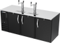 Beverage-Air DD78HC-B 78" Draft Beer Cooler