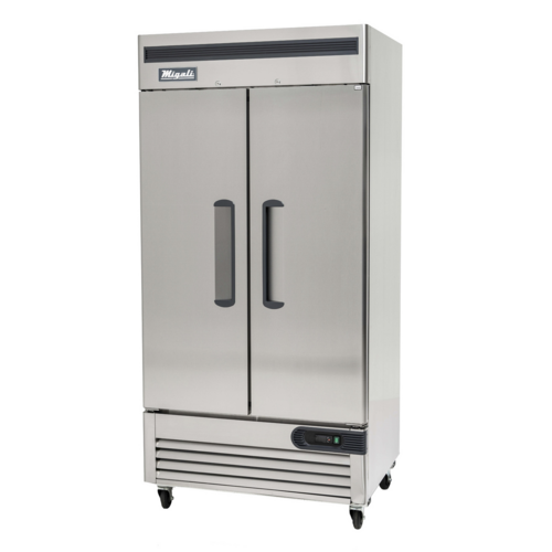 Migali C-2RB-35-HC 39 1/2" Solid Door Reach-In Refrigerator