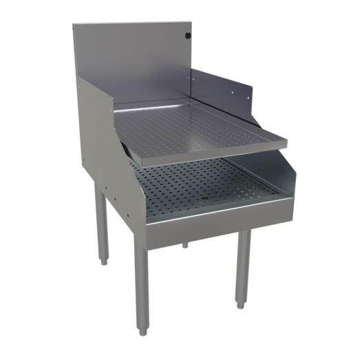 Glastender RDBA-18D 18" Underbar Drainboard