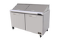Axis KSTM-60-2 60 3/8" 2 Doors 24 Pan Mega Top Sandwich / Salad Prep Table