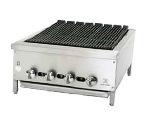 Jade Range JB-24 24" Gas Countertop Charbroiler