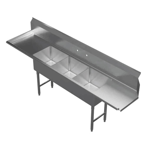 GSW DT18243D-L 90 1/4" Dishtable