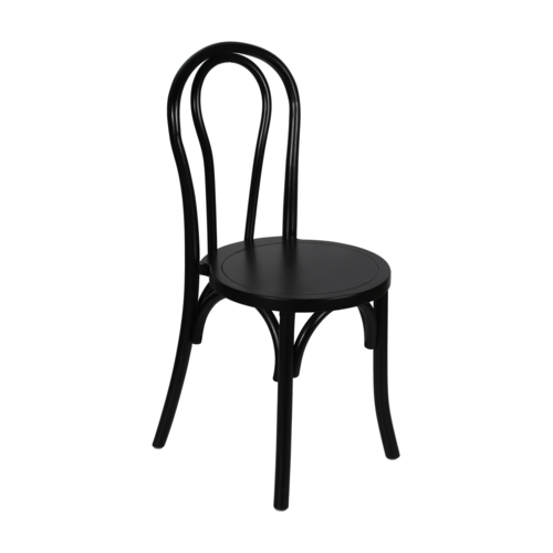Flash Furniture ZH-8003A-BLK-GG 18 3/4" Dining Chair