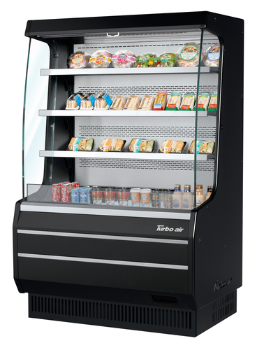 Turbo Air TOM-40MW(B)-N 39 1/8" Open Air Merchandiser