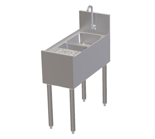Perlick TSCE12PS 12" Underbar Sink