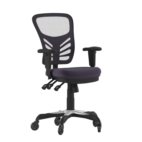 Flash Furniture HL-0001-DK-GY-RLB-GG 25 1/2" Dining Chair
