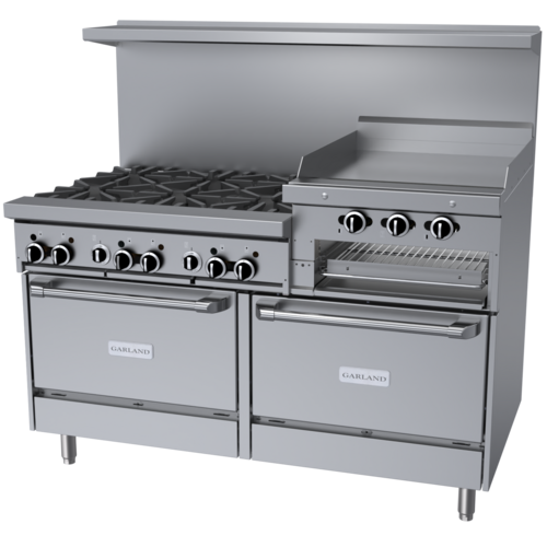 Garland GF60-6R24RR 60" Gas Restaurant Range