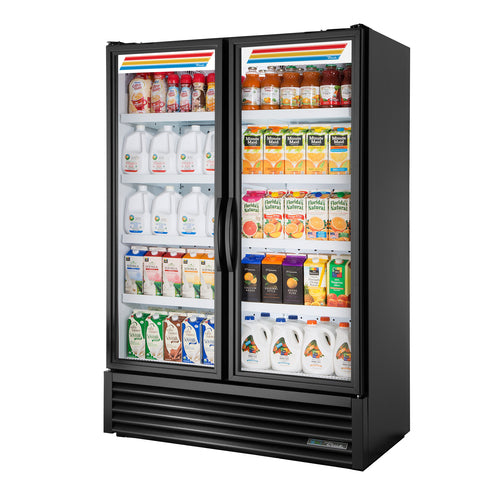 True FLM-54~TSL01 53 7/8" 2 Section Refrigerated Merchandiser