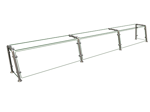 Hatco EP22-12012 120" Sneeze Guard